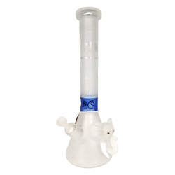 15" Cheech Glass Frosted Elephant With Dab Pad Beaker Water Pipe [CHE-214]